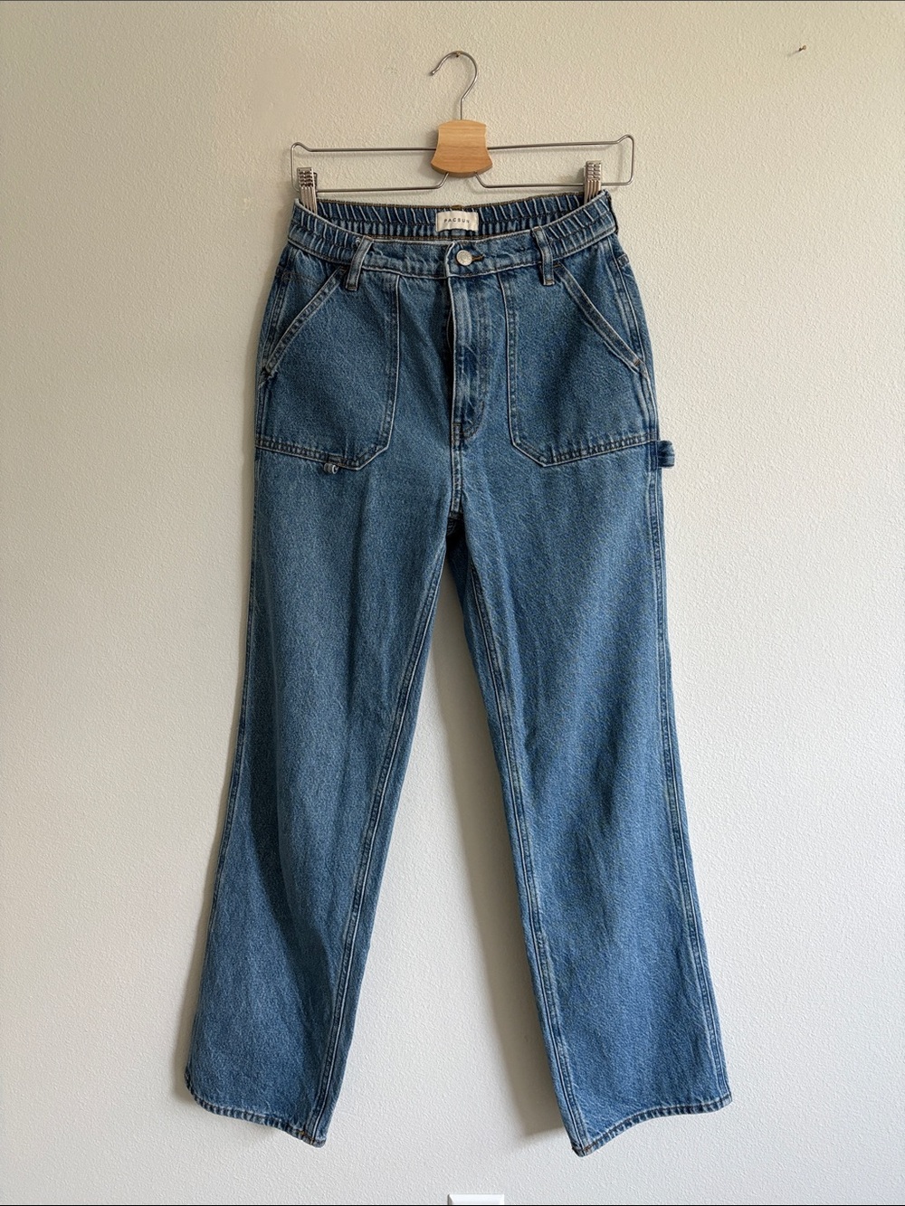 PacSun 90s Boyfriend Elastic Waist Straight Leg Jeans